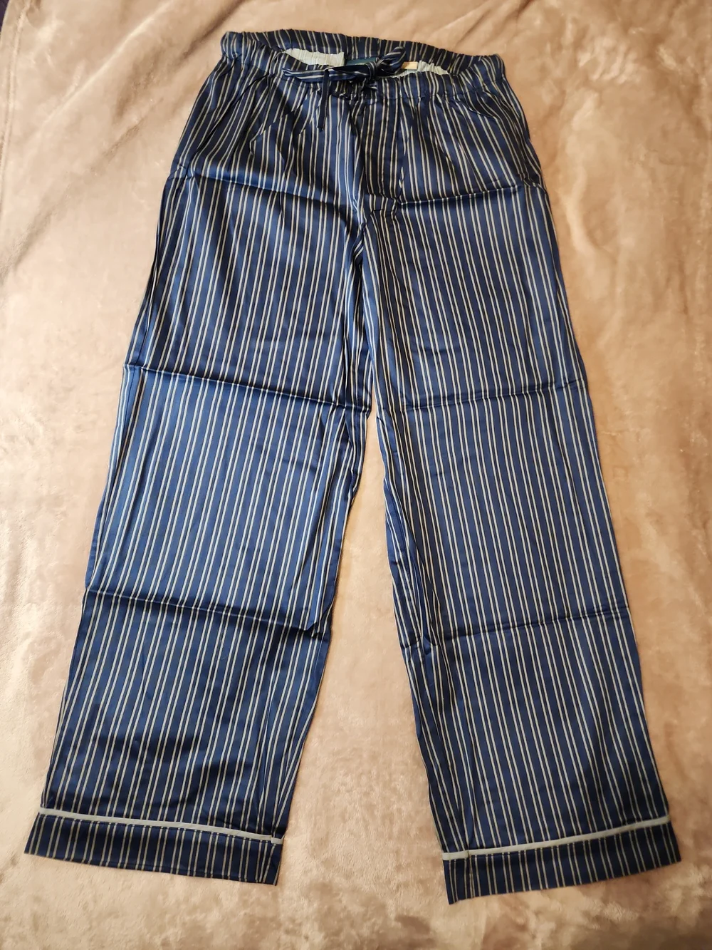 Warner Bros. Ravenclaw Striped Blue Cotton Pajama Set